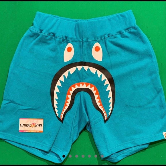 Bape shorts blue